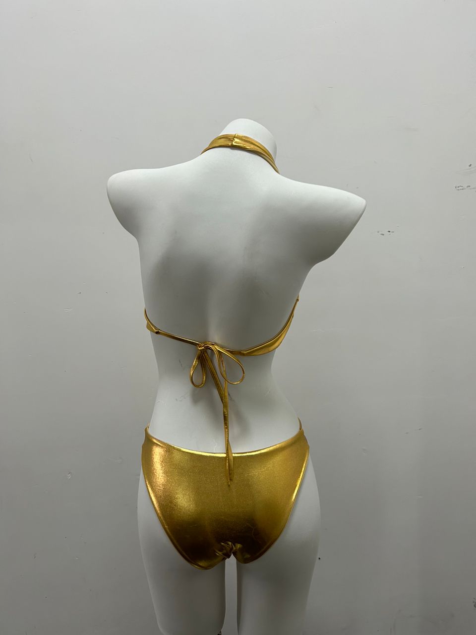 Golden One Piece Bikini image 4