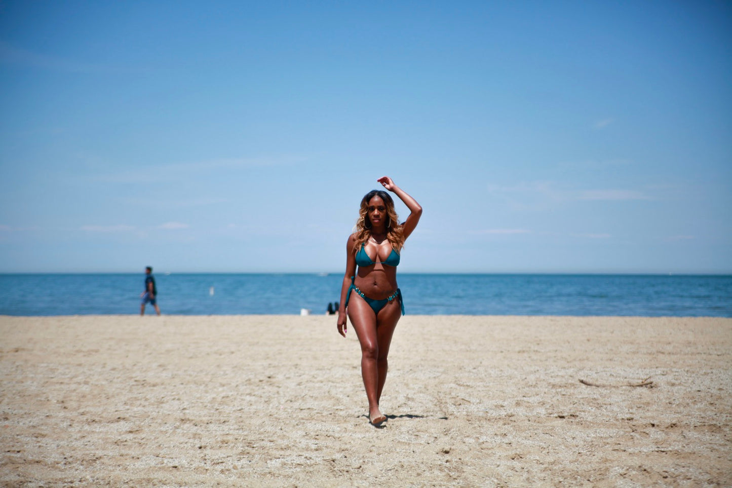 Rich Doll Bikini Bottom (TURQOUISE)) image 0