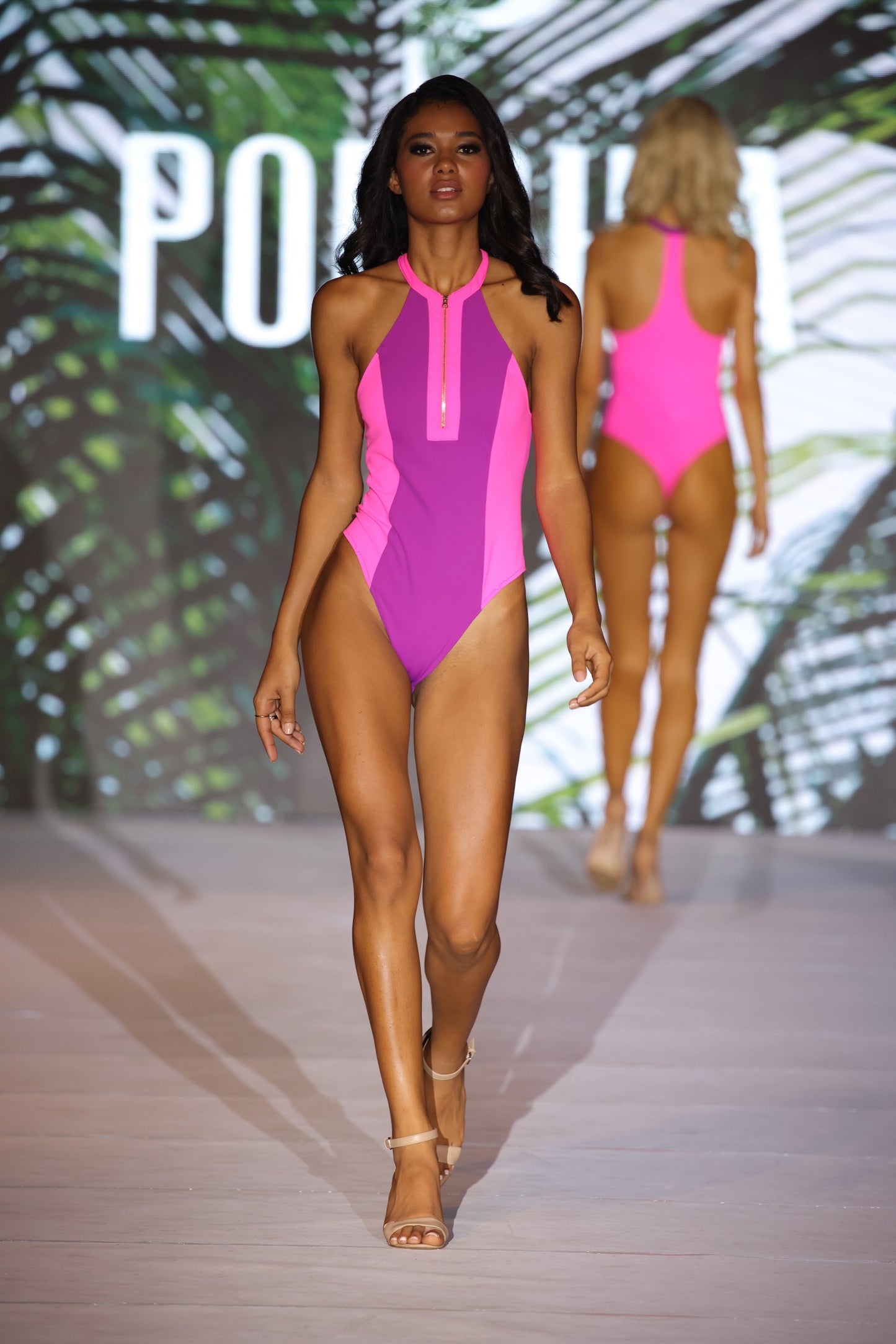 Alyssa Purple Monokini image 14