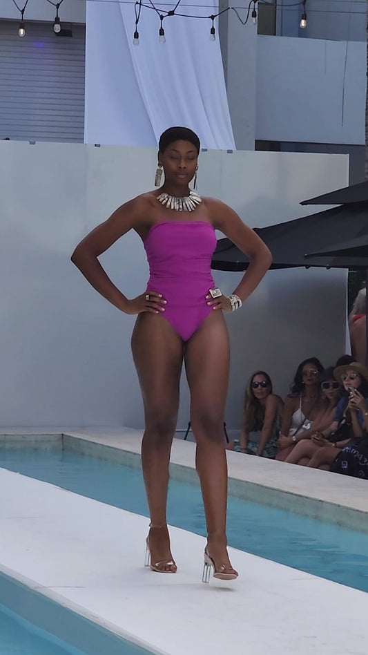 Melissa Monokini (purple) image 1