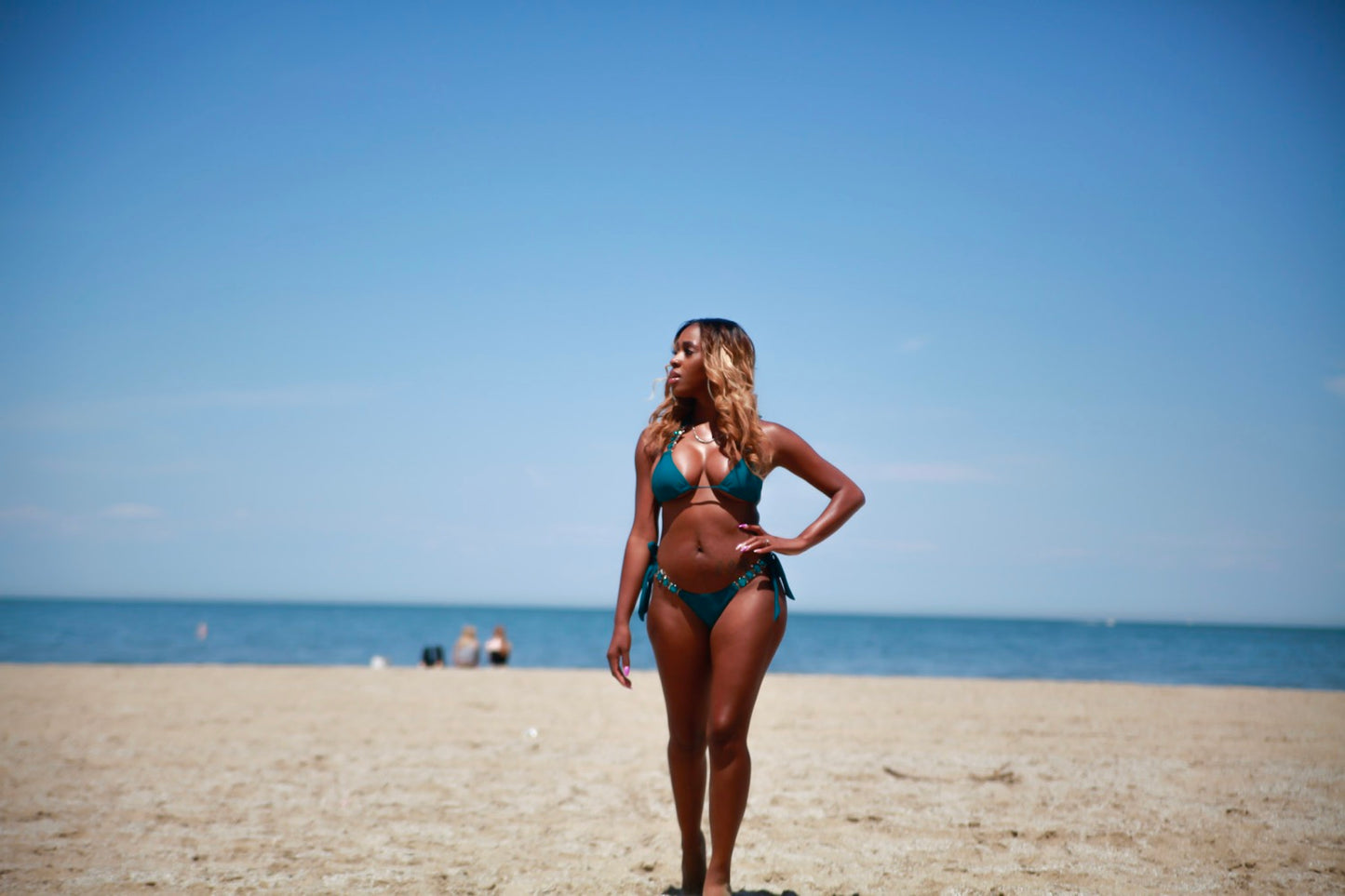 Rich Doll Bikini Bottom (TURQOUISE)) image 4