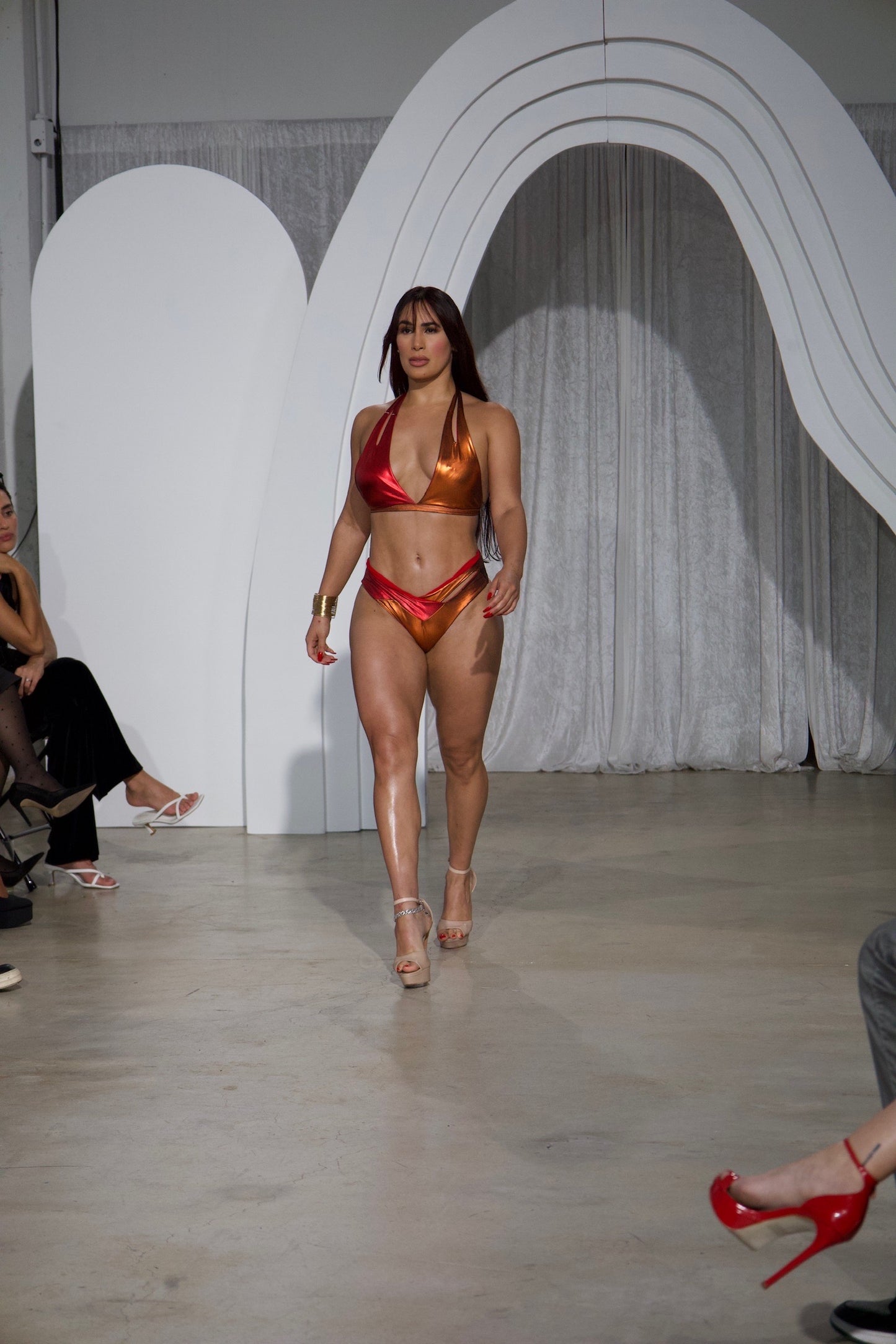 Fuego Color Block Bikini image 3