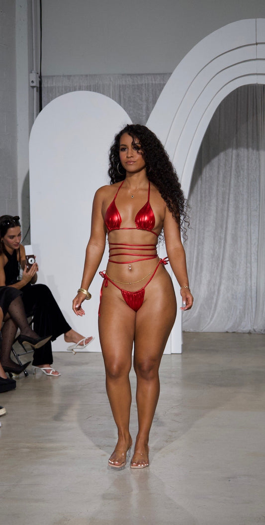 Fire Metallic Micro Bikini image 0