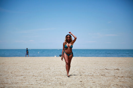 Rich Doll Bikini Bottom (TURQOUISE)) image 0