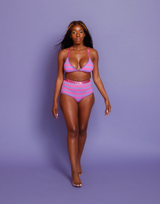 Summer Striped Bikini image 1